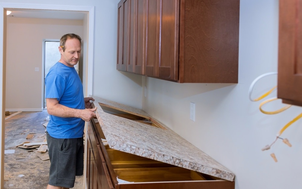 Replacing your countertop can have a large impact on your kitchen feel.